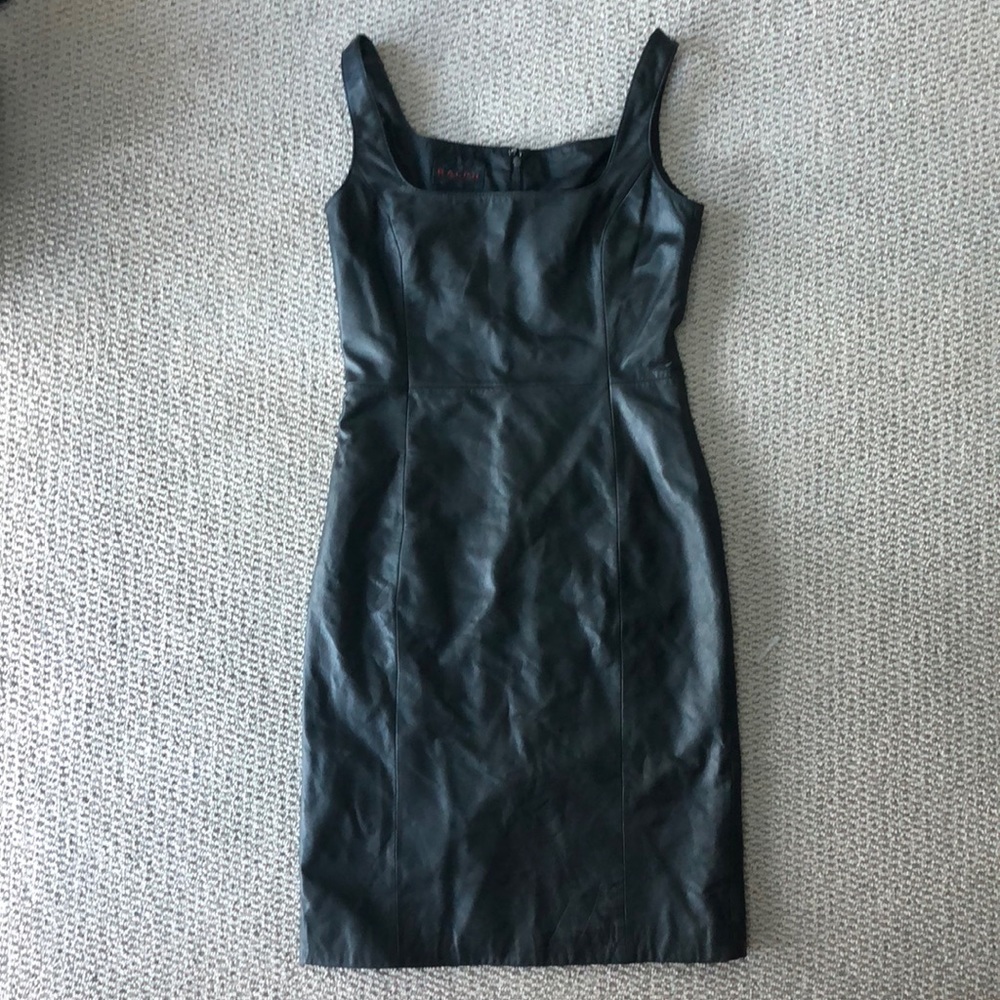 100% Leather Ralph Lauren Dress